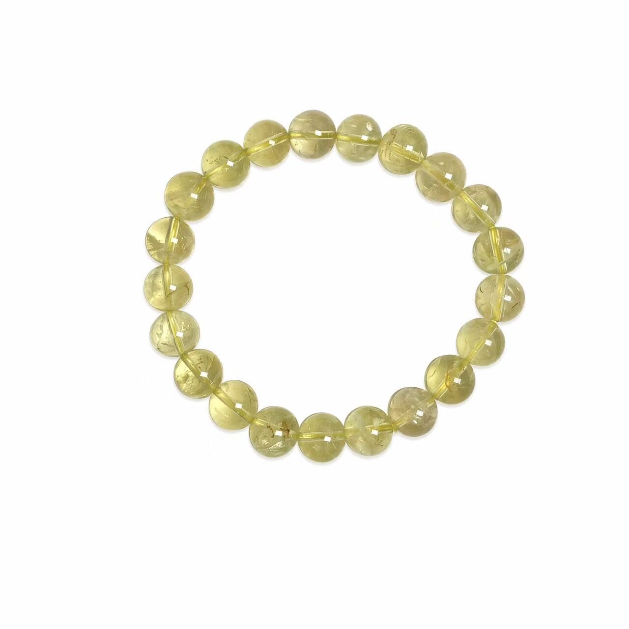 BR-017 citrine beaded bracelet photo 5