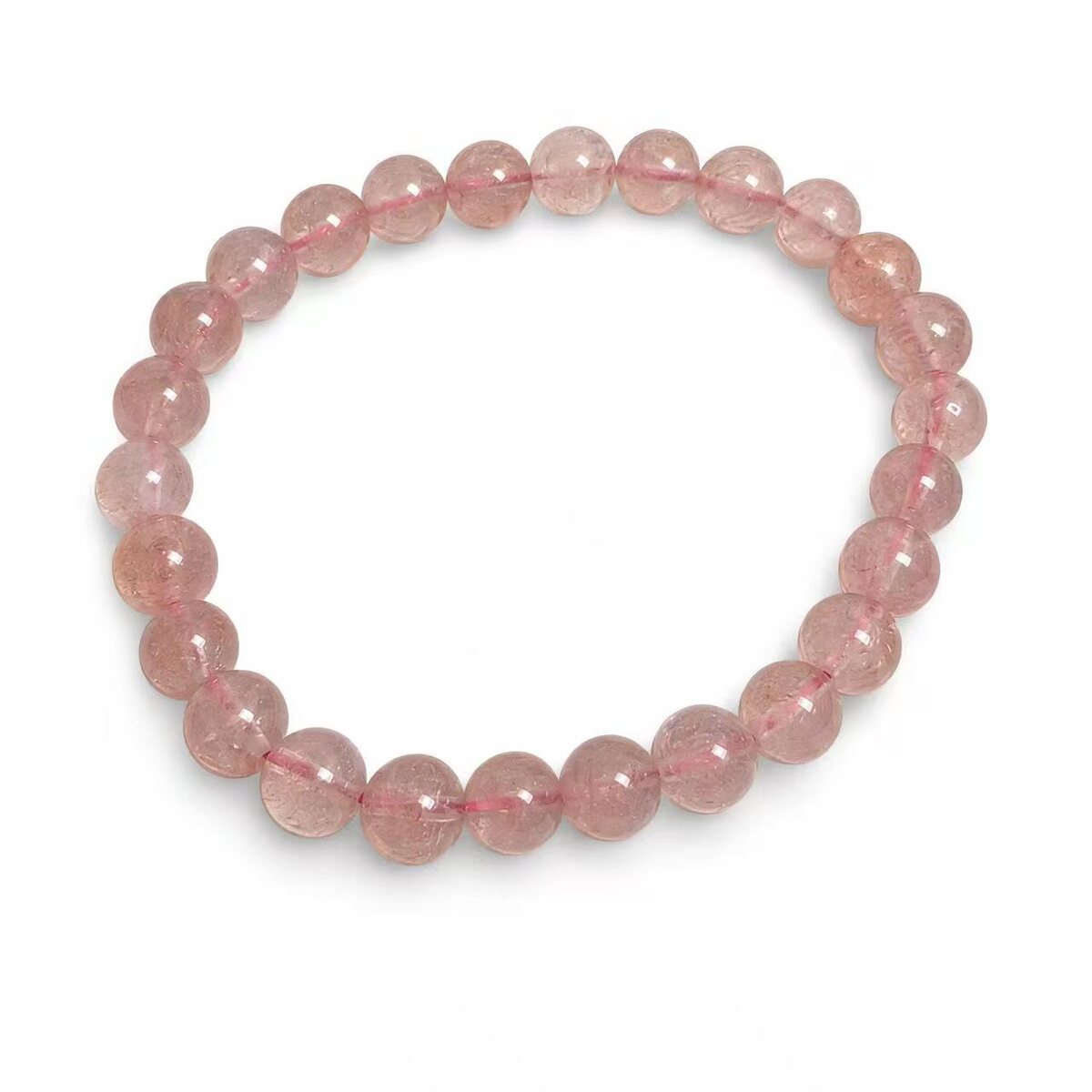 BR-026 transparent pink bracelet product image